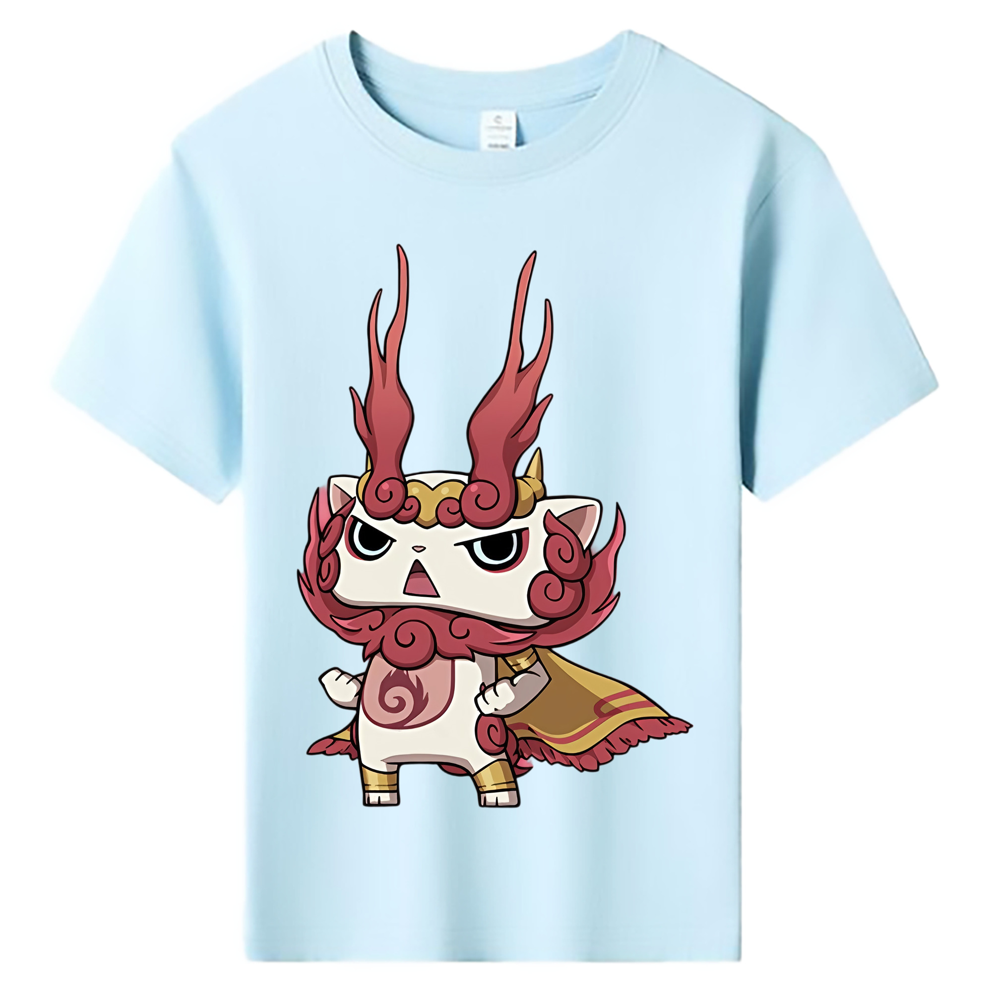 （画像用） 妖怪ウォッチ Yo-kai Watch 綿100％キッズTシャツ（フロントプリント）
